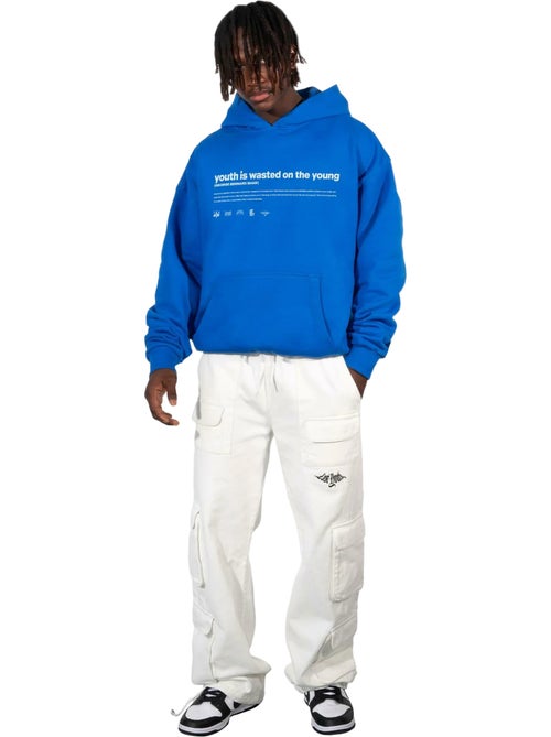 Sudadera influenced para hombre - lost youth - Kiabi