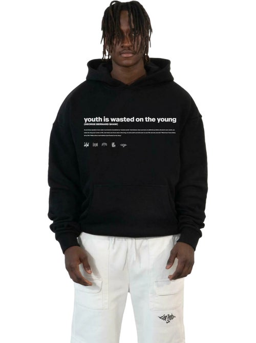 Sudadera influenced para hombre - lost youth - Kiabi