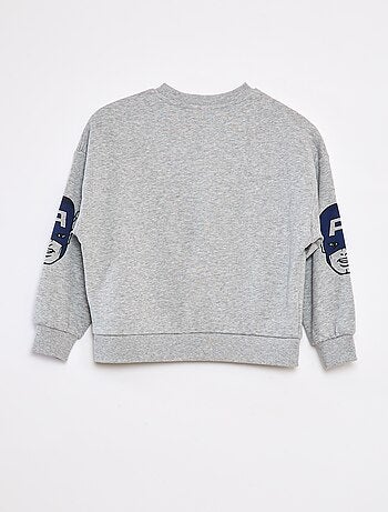 Sudadera jaspeada 'Capitán América'