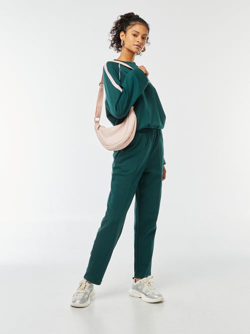 Sudadera jaspeada de estilo deportivo - Kiabi