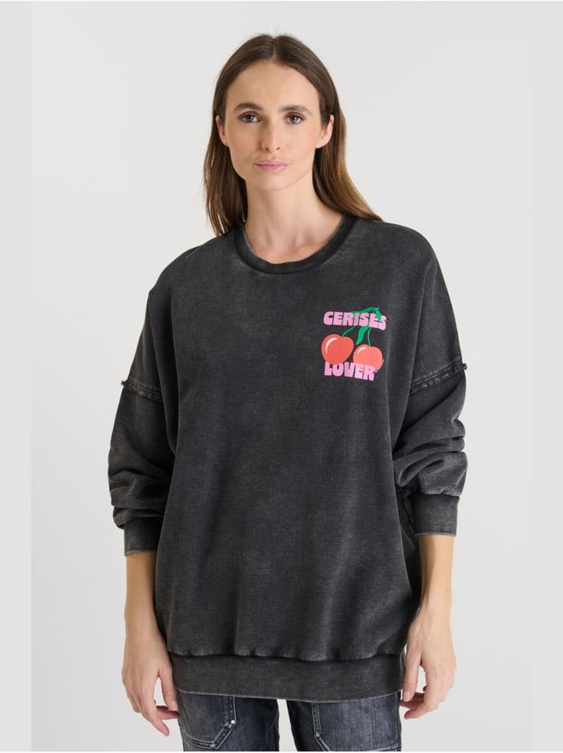 Sudadera JULES Negro - Kiabi