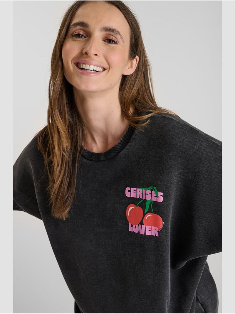 Sudadera JULES Negro - Kiabi