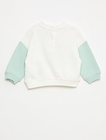 Sudadera 'Jurassic World' con mangas contrastantes