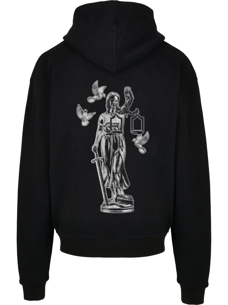 Sudadera justice para hombre - mister tee Negro - Kiabi