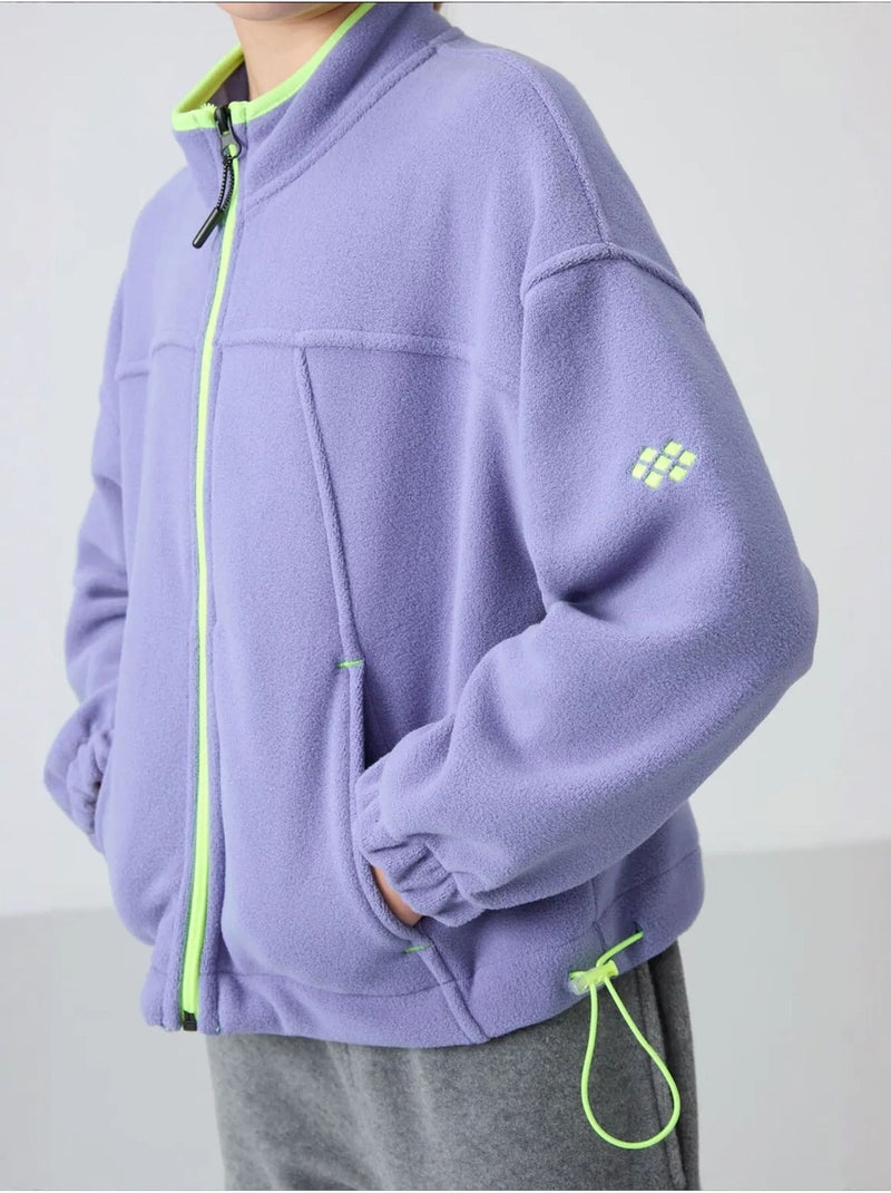 Sudadera juvenil de poliéster tommy Lavanda - Kiabi