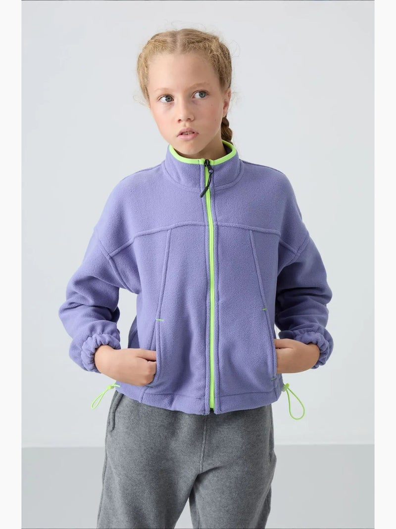 Sudadera juvenil de poliéster tommy Lavanda - Kiabi
