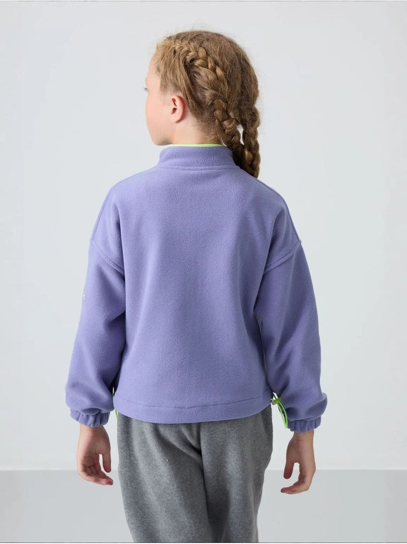 Sudadera juvenil de poliéster tommy Lavanda - Kiabi