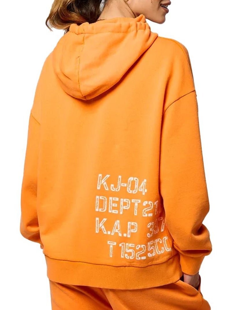 Sudadera Kaporal Vock para mujer Naranja - Kiabi