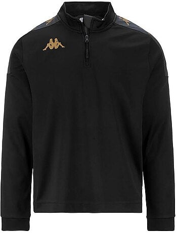 Sudadera kappa con cremallera 1/4 para hombre