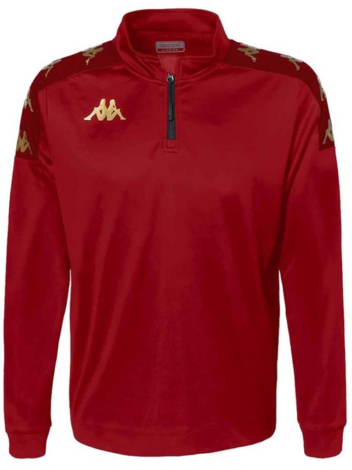 Sudadera kappa con cremallera 1/4 para hombre - Kiabi Sudadera kappa con cremallera 1/4 para hombre - Kiabi