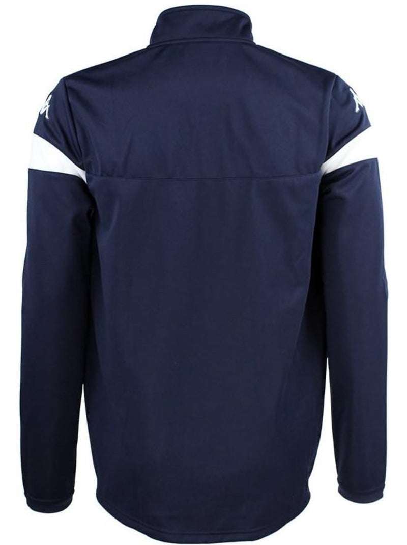 Sudadera Kappa con Cremallera para Niño - Azul marino - Kiabi