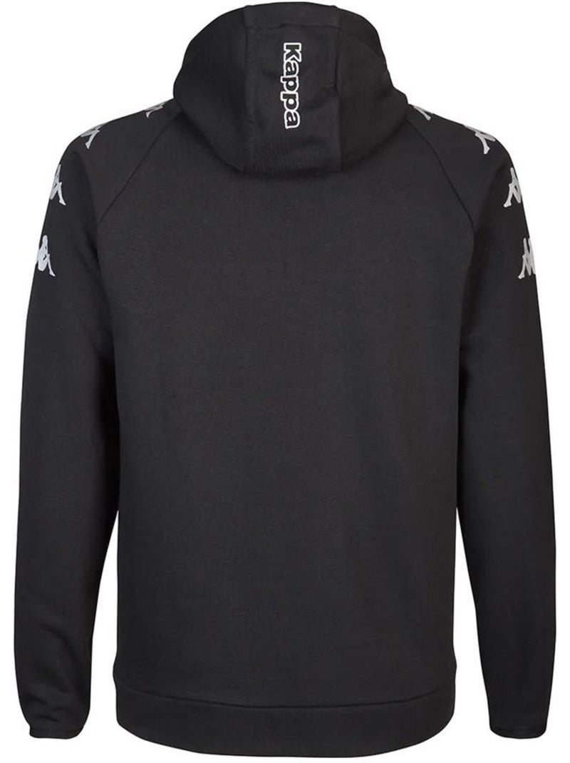 Sudadera Kappa con Cremallera para Niño, Negro - Kiabi