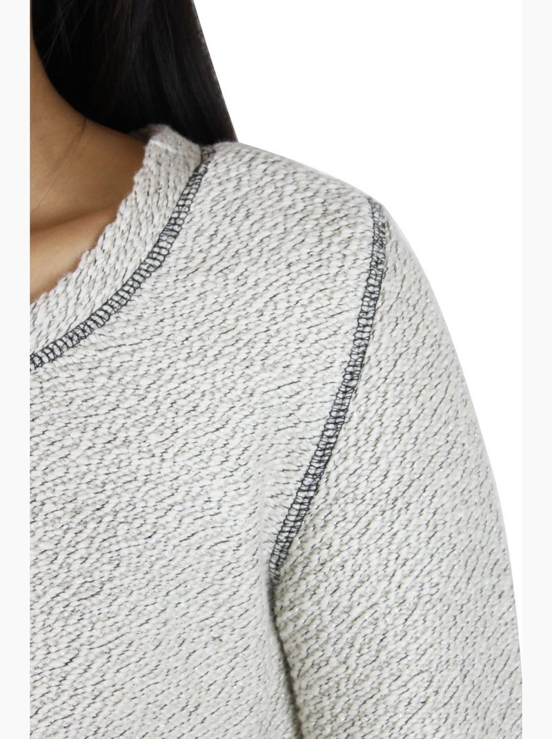 Sudadera Karina Kebello Crudo - Kiabi