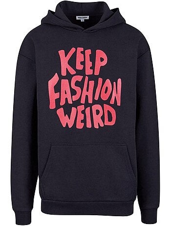 Sudadera keep weird fashion para hombre - 9n1m sense