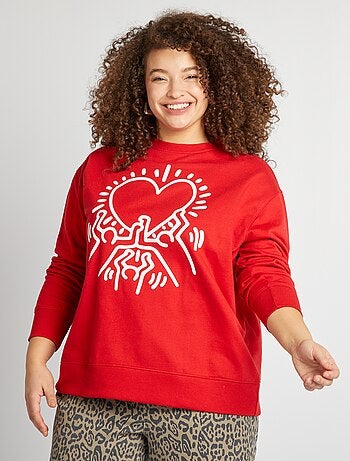 Sudadera 'Keith Haring' - San Valentín