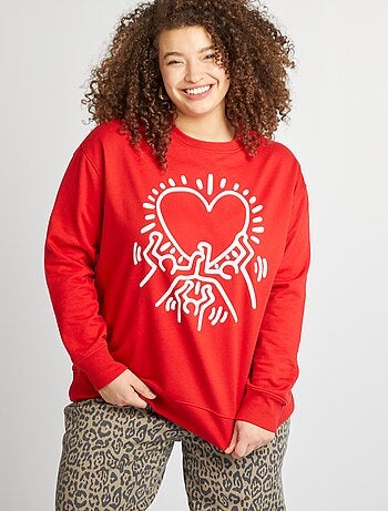Sudadera 'Keith Haring' - San Valentín