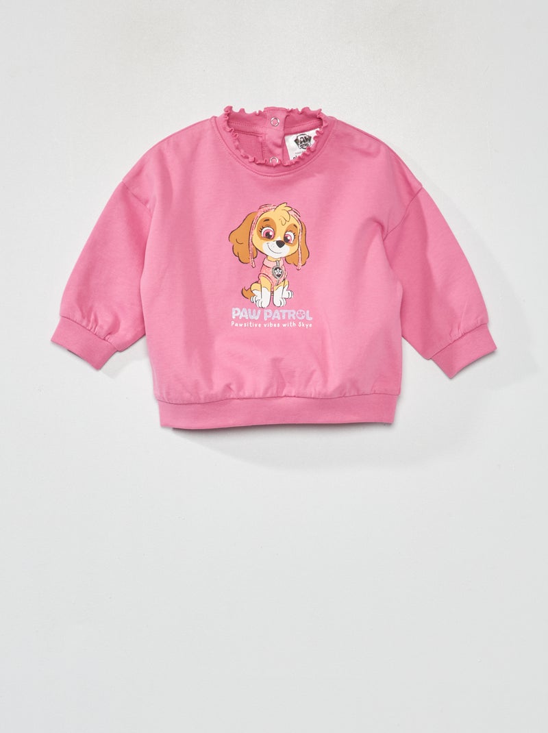 Sudadera 'La Patrulla Canina' ROSA - Kiabi