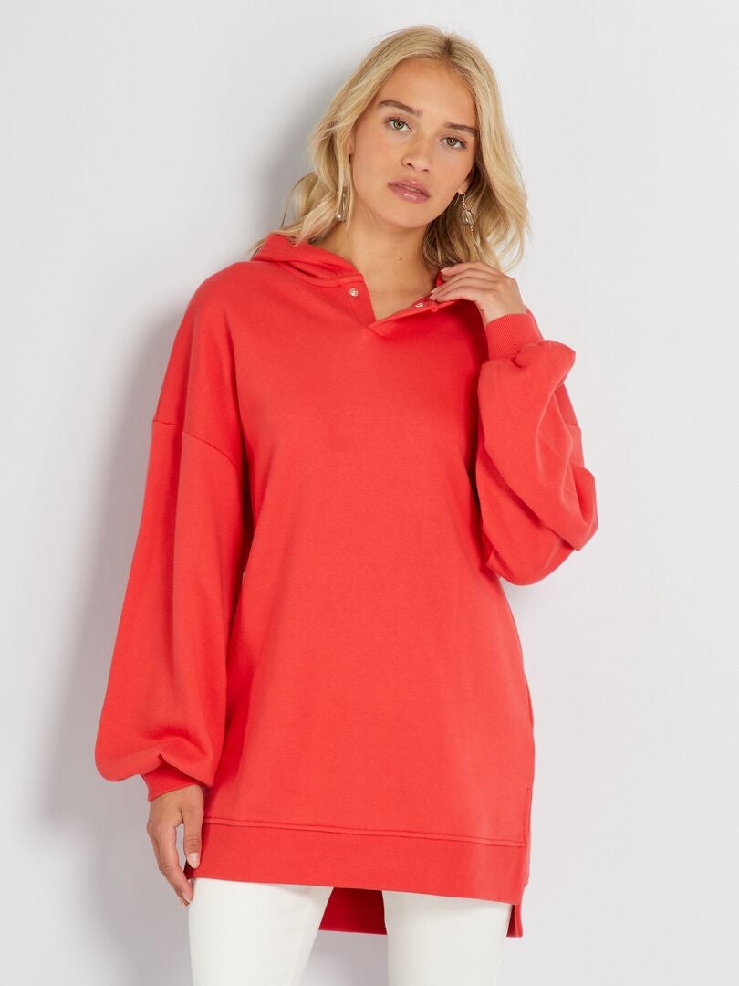 De Moda Sudadera Con Capucha Para Mujer Larga, Acolchada