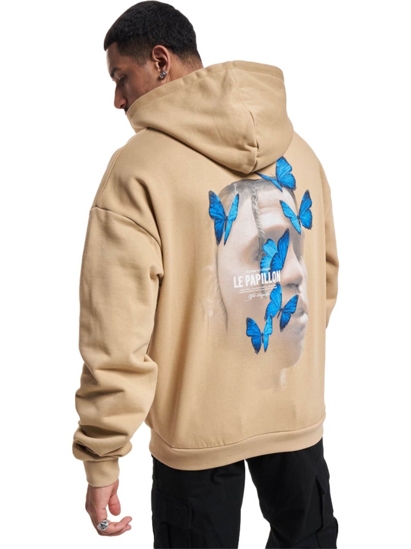 Sudadera le papillon de pesada para hombre - mister tee Beige - Kiabi