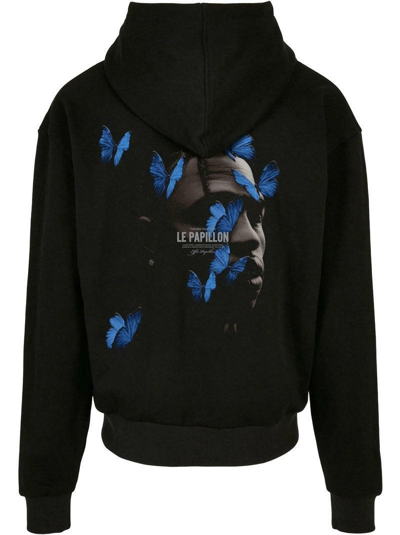 Sudadera le papillon de pesada para hombre - mister tee Negro - Kiabi