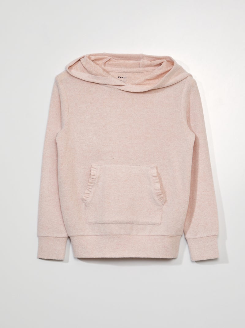 Sudadera ligera con capucha ROSA - Kiabi