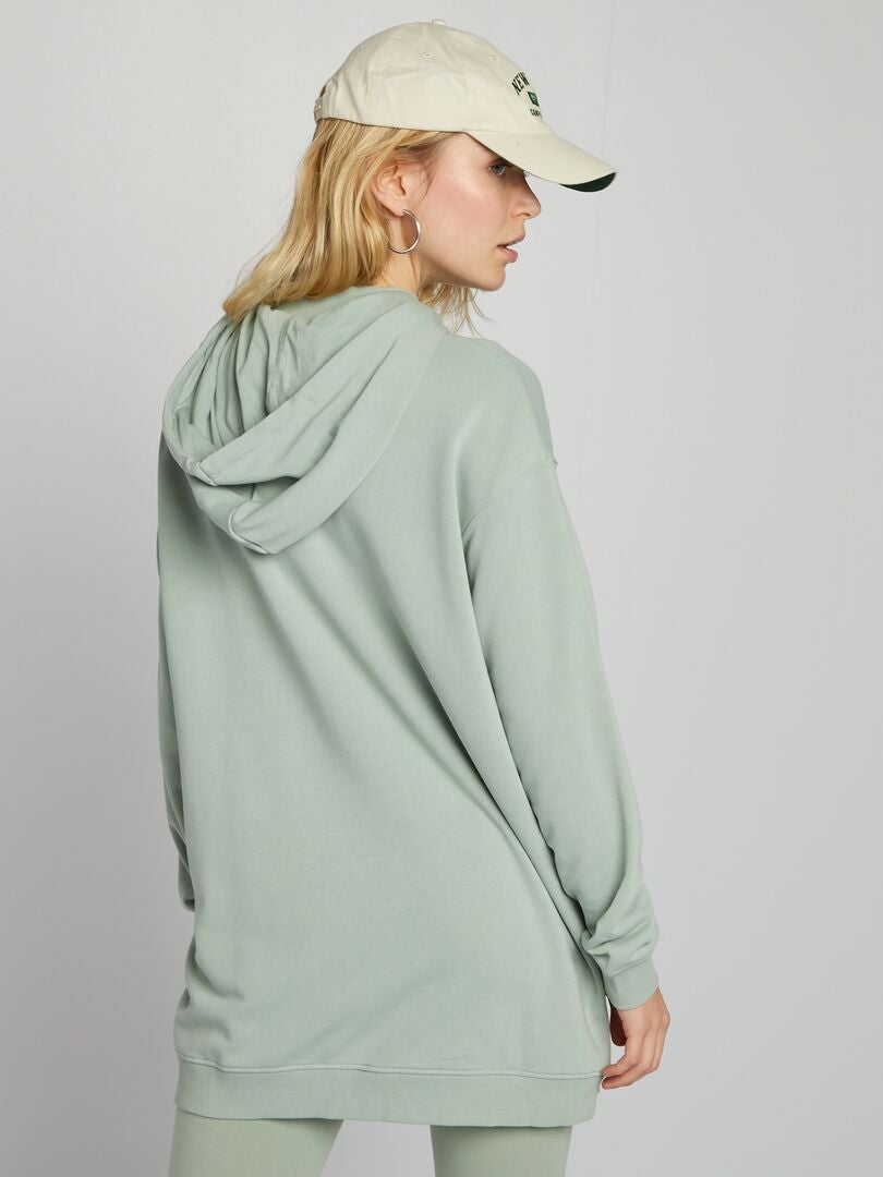 Sudadera Ligera Con Capucha Verde Kiabi 15 00€