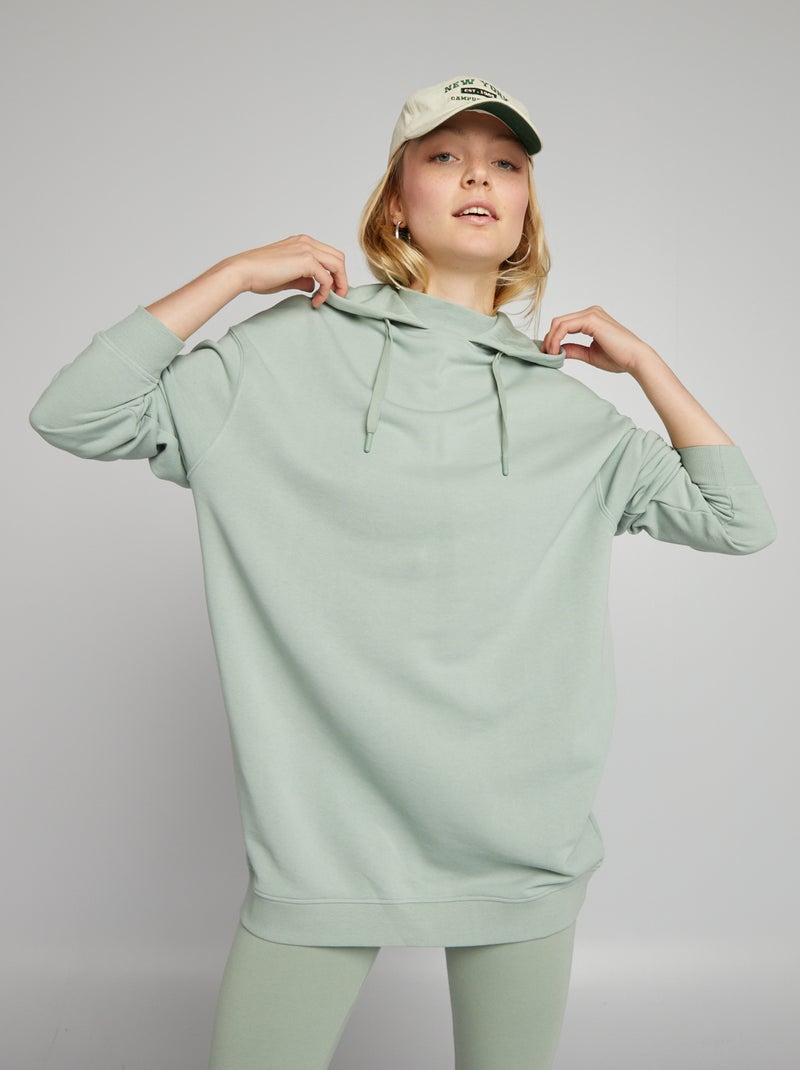 Sudadera Con Capucha Ligera Camuflaje Para Mujer - Corte Holgado, Tallas S A XL, Suave