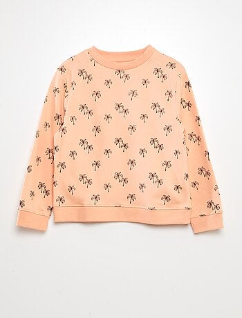 Sudadera ligera de chándal con estampado