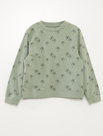 Sudadera ligera de chándal con estampado