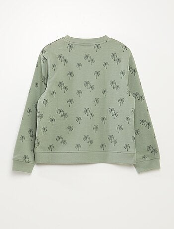 Sudadera ligera de chándal con estampado
