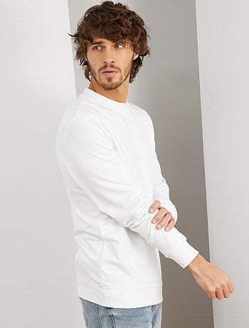 Hombre talla S-XXL - Sudadera ligera de felpa 'eco-concepción' - Kiabi