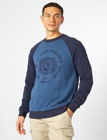 Sudadera ligera manga raglán