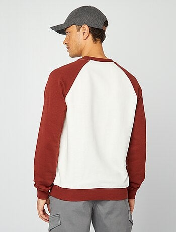 Sudadera ligera manga raglán