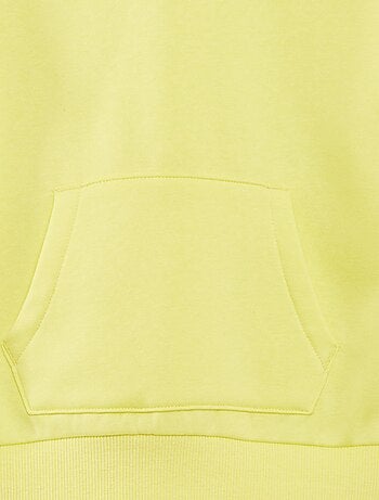 Sudadera lisa con capucha
