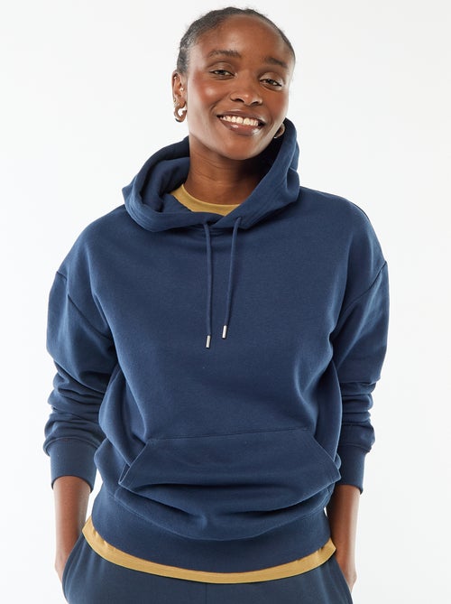 Sudadera lisa con capucha - Kiabi Sudadera lisa con capucha - Kiabi