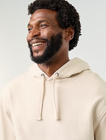Sudadera lisa con capucha