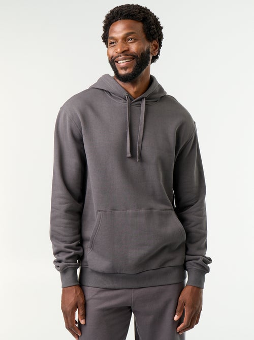 Sudadera lisa con capucha - Kiabi Sudadera lisa con capucha - Kiabi