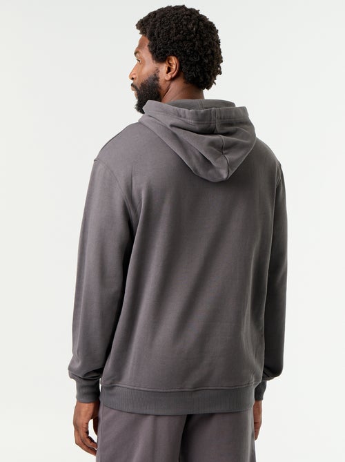 Sudadera lisa con capucha - Kiabi Sudadera lisa con capucha - Kiabi