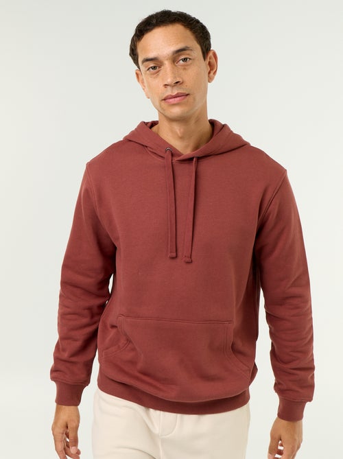 Sudadera lisa con capucha - Kiabi Sudadera lisa con capucha - Kiabi