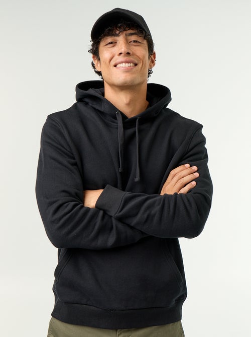 Sudadera lisa con capucha - Kiabi Sudadera lisa con capucha - Kiabi