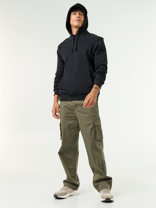 Sudadera lisa con capucha - Kiabi Sudadera lisa con capucha - Kiabi