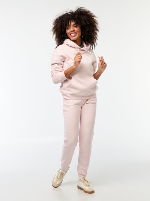 Sudadera lisa con capucha - Kiabi