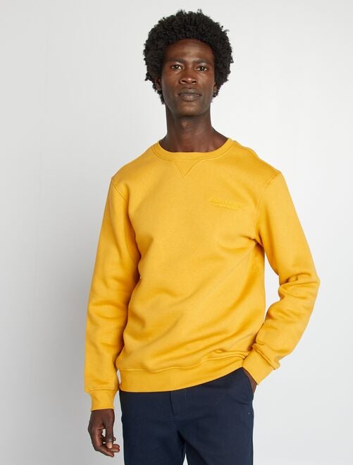 Sudaderas y Hoodies de Hombre Moda Masculina amarillo Kiabi