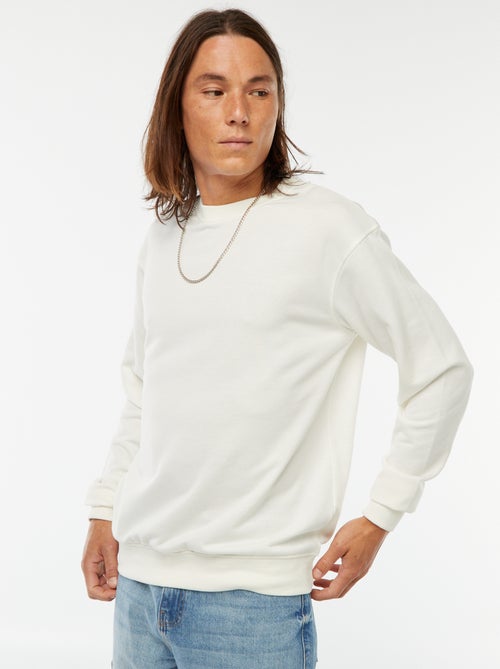 Sudadera lisa de chándal ligera - Kiabi