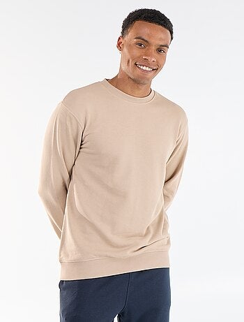 Sudadera lisa de felpa francesa