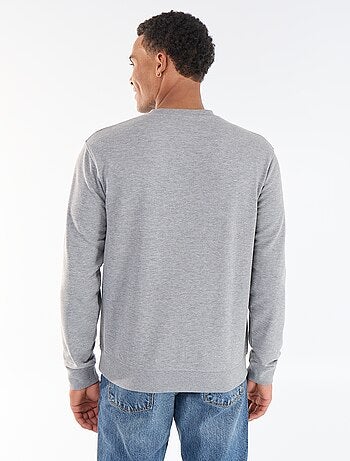 Sudadera lisa de felpa francesa