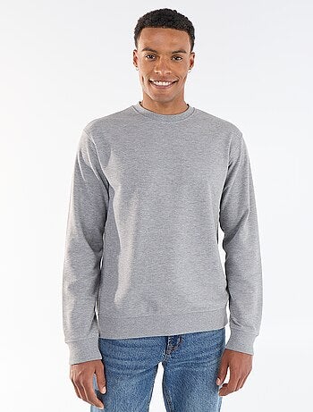 Sudadera lisa de felpa francesa