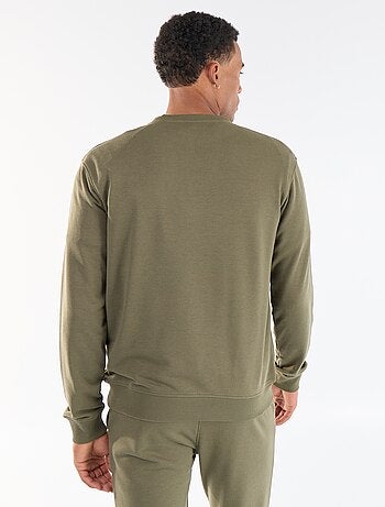 Sudadera lisa de felpa francesa