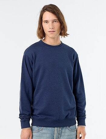 Sudadera lisa de felpa francesa