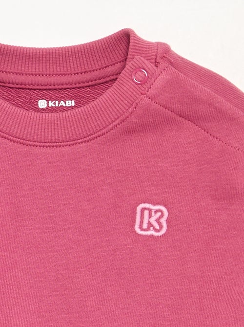 Sudadera lisa de felpa sin perchar para niño - Kiabi - Kiabi Sudadera lisa de felpa sin perchar para niño - Kiabi - Kiabi